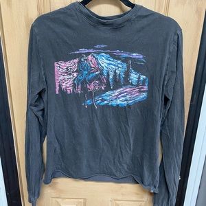 Womens American Highway medium vintage long sleeved t shirt